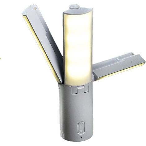 Lampe de camping multifonction CL2, lampe de camping rechargeable 4000 mAh, design transformable, 750 lumens, 3 modes d'éclairage, LED étanche IPX5, adaptée pour tente, pêche, randonnée et urgences (1/5)