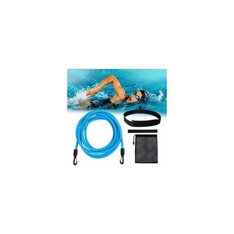 Élastique de nage réglable 4 m, ceinture de natation pour adultes et enfants –