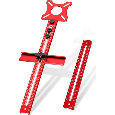 Support pour rainures de fraisage, 4 en 1 Support pour rainures de fraisage Métrique pour fraiseuse Kit de fraisage circulaire pour outil de fraisage (support pour rainures de fraisage (1/5)