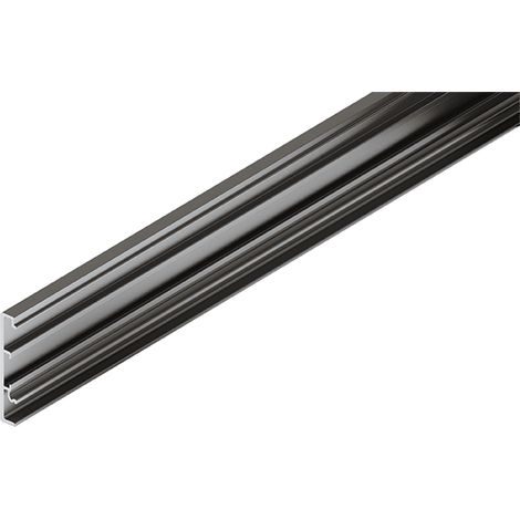 Hawa Clip-Blende zu Laufschiene Junior 80/100 B, eloxiert, L= 2500 mm