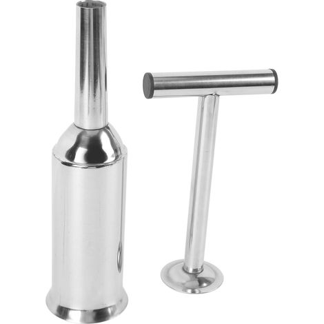 Wurstfüller, Wurstfüllrohr aus Edelstahl 304, Fleischfülltrichter mit abnehmbarem Design, ideal für den privaten und gewerblichen Gebrauch (1/5)