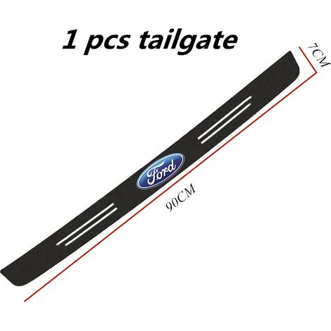 (1 pièce) Autocollants de seuil de porte de voiture, film protecteur résistant à l'usure, compatible avec Ford Focus mk2 mk3 mk4, Ford Fiesta mk7 et Transit Custom. Accessoires (1/4)