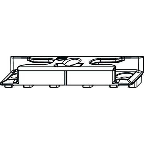 Parure schließ partie IS Euro Nut 7/8/Air pliage en 4, 12 mm, argent (96564), 1 pièce