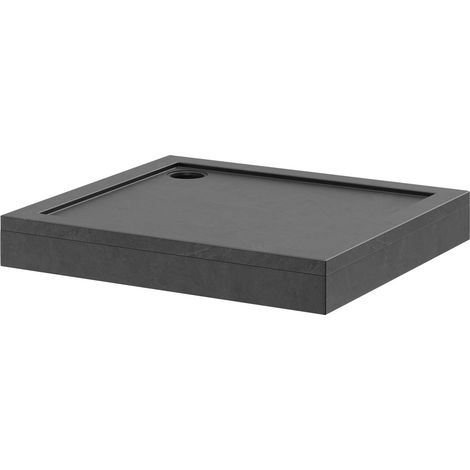 Wholesale Domestic Pearlstone Slate 1000mm x 900mm x 40mm Rectangular Shower Tray and Plinth (1/4)