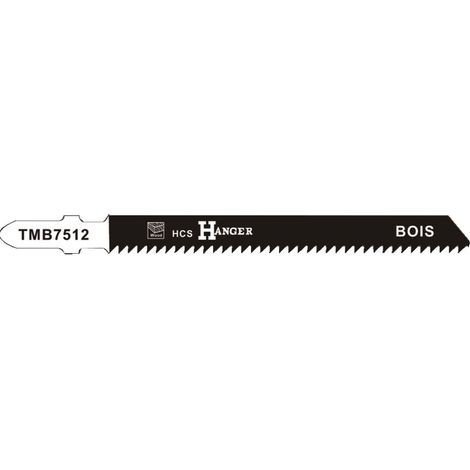 Hanger Pacco da 5 lame HCS 75 mm per seghetto alternativo