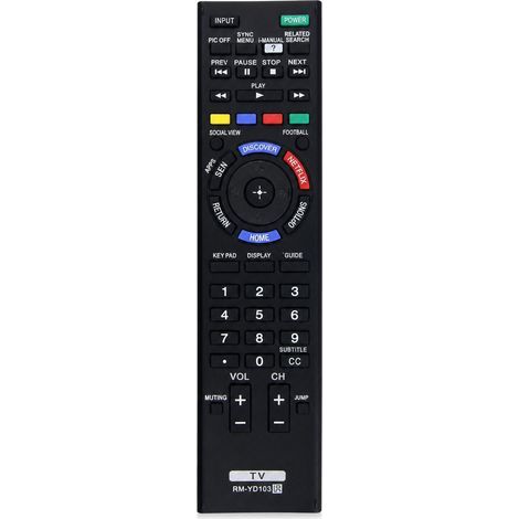 Telecomando TV Compatibile con Sony RM-YD103 (1/5)