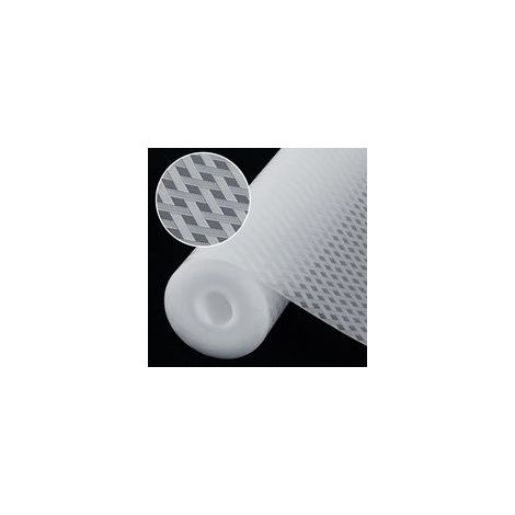 Tapis Fond de Tiroir, Tapis de tiroir Non-Adhésif Antiderapant, Tapis de Frigo Peut être Coupé en Taille pour Protection Tiroir Placard Cuisine (Transparent/30cm x 150cm)