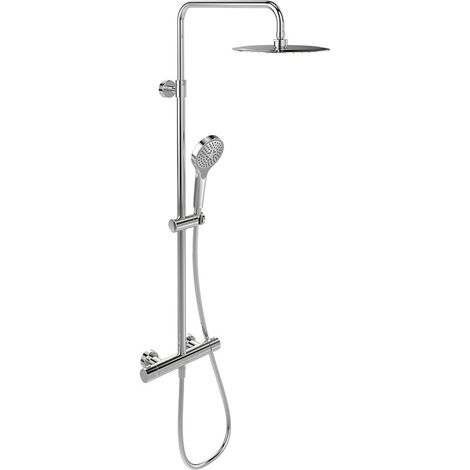 Système de douche VB Verve Showers 287x1093x472mm mural Nickel brossé mat