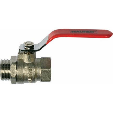 VALVOLA A SFERA CON LEVA 1/2 M/F MAURER (1/2)