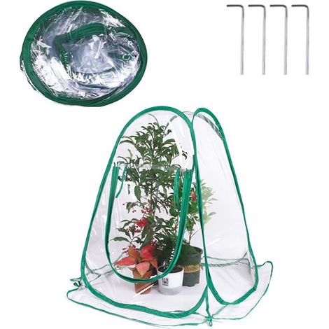 Mini-tighten for plants, tighten in PVC for gardenage, protection against the rain, abri against the gel, for plants of outdoor, bedroom of sunny (1/5)