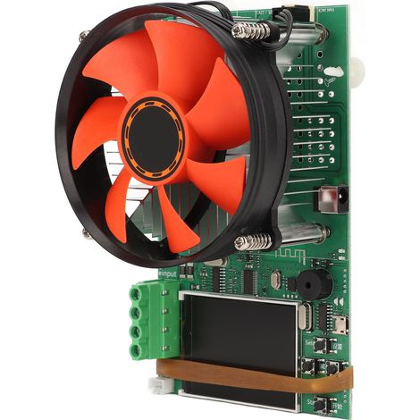 Testeur de décharge à courant constant réglable DL24 CNC, charge électronique de vieillissement pour USB et DC, mesure de tension et courant, alimentation 100-240V standard US, version anglaise 150W a (1/5)