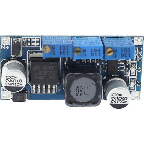 CC-CCV LM2596 einstellbares Abwärtsspannungsnetzteilmodul (1 Stück) neu (1/4)