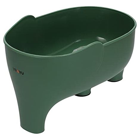 1 pièce - Panier d'égouttage - Panier de stockage en plastique pour fruits et légumes - Panier d'égouttage pour fruits et légumes (1/5)
