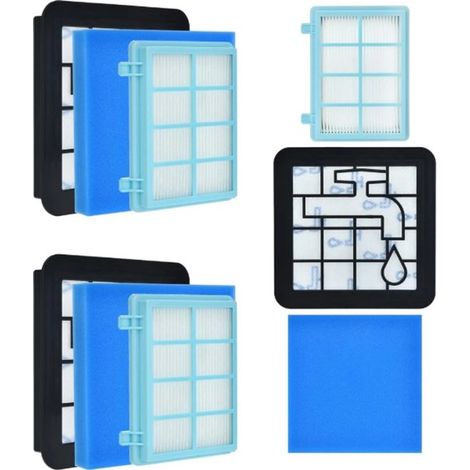 Tres cartuchos de filtro del modelo FC9331/09，compatibles con las aspiradoras Philips FC8010/02
