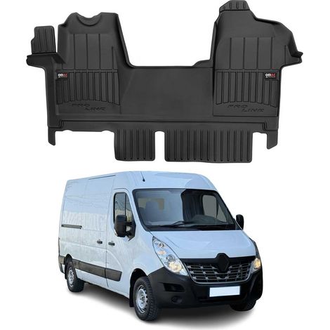 OMAC Tapis de Sol Compatible avec Renault Master 2010-2019 TPE Noir