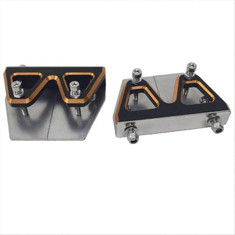 Ridoir à corps fermé en inox, mâchoire-œil pour bateau et yacht, tendeur M5, visserie marine résistante à la corrosion, équipement nautique robuste. (1/5)