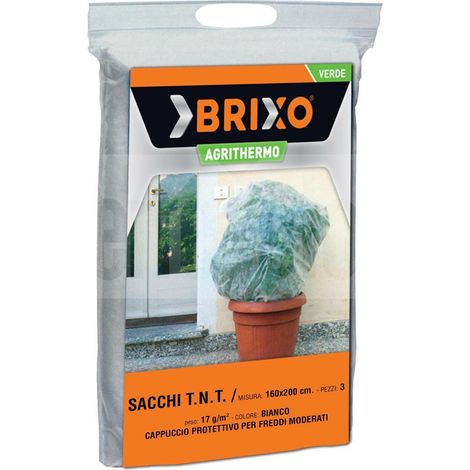 Sacchi t.n.t. agrithermo protezione brixo 3pz 160x200cm