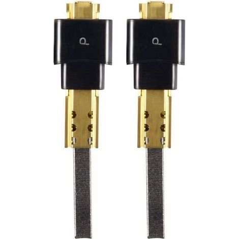 Jeu de 2 Balais de Charbon pour Moteur d'Aspirateur 6.5x11x32mm Pièces de Rechange Haute Qualité (1/5)