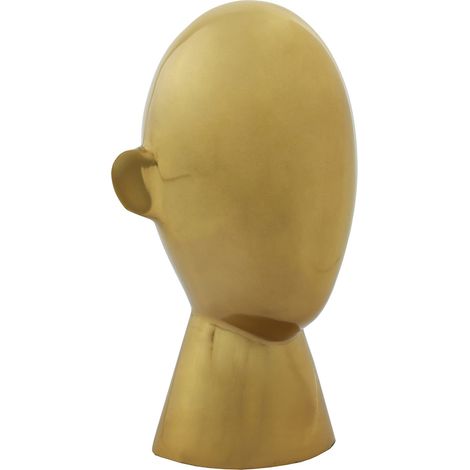 Scultura Phantom 100 in alluminio dorato (1/3)
