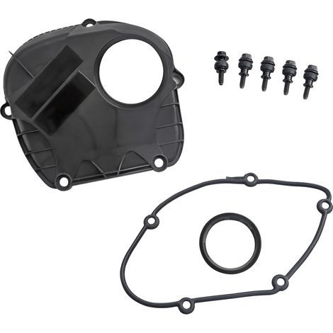 Oberer Steuerkettendeckel mit Dichtung, passend für Audi A3, A4, A5, VW Beetle, Jetta. Ersetzt die Teilenummern 06H103269C, 06H103269L und 06H103269H.