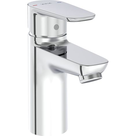Vitra Flow Soft Basin Mixer Tap - Chrome (1/2)