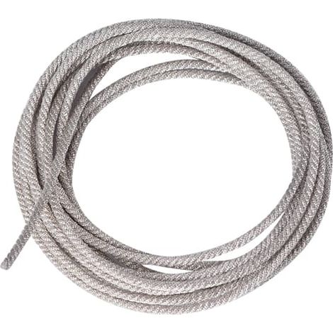 Réparation de câble d'enceinte en fil d'argent torsadé résistant aux hautes températures, 2 m, 32 brins (1/5)
