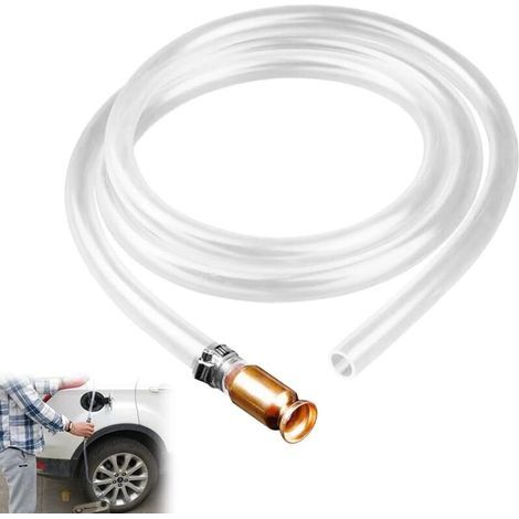 Pompes à carburant pour auto,Pompe à siphon manuelle auto-amorçante 1.8M pour essence et liquides (1/5)