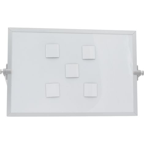 Symbole magnétique Carré 3x3 cm blanc