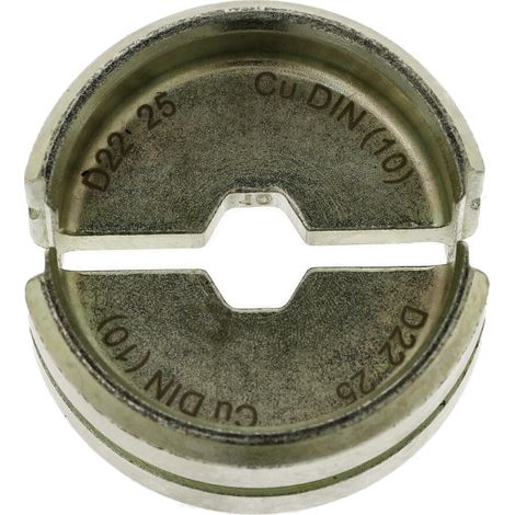 Insert de mâchoire de sertissage hexagonal pour cosse de câble 25 mm²