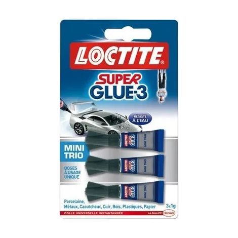 Loctite Super Glue-3 transparente Flüssigkleber Mini-Dose