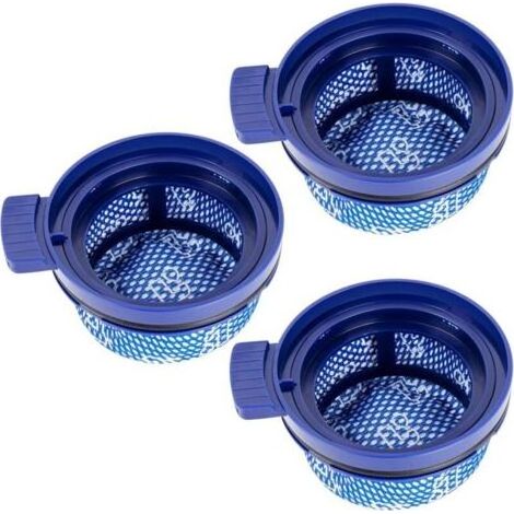Ersatz-Staubsaugerfilter – 3er-Pack Hochleistungsfilter mit Jet-Filtrationstechnologie, kompatibel mit gängigen Haushaltsstaubsaugern (1/4)