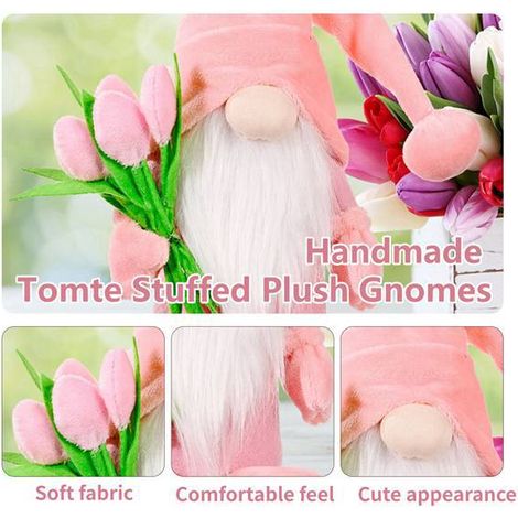 Neues grenzüberschreitendes Produkt: Tulip Rudolph Puppe, Geschenk zum Muttertag und Valentinstag, dekorative Puppe für Zuhause