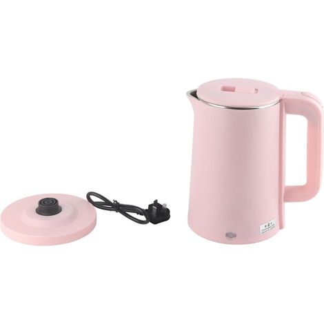 Bouilloire Électrique 2,3L Inox Double Paroi Anti-Brûlure Arrêt Automatique Bouilloire pour Maison Prise CN (1/5)