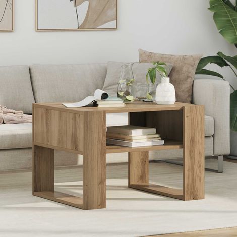 Couchtisch Artisan-Eiche 66 x 53 x 45 cm Holzwerkstoff