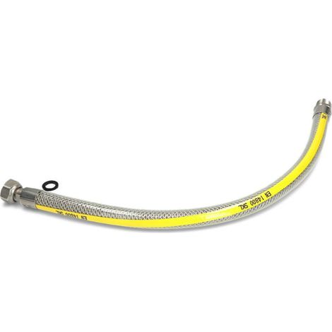 SKL tubo flessibile cucina gas maschio femmina 1/2" 500mm EN14800 CE certificato (1/5)