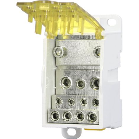 Boîte de jonction à bornes UKK500 C45 690 V 500 A unipolaire jaune (1/5)