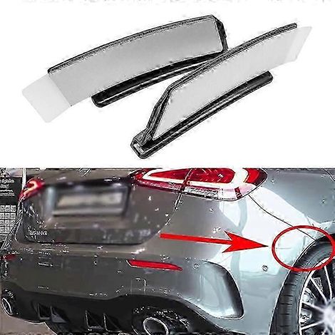 Pare-chocs arrière de haute qualité pour Mercedes-Benz Classe A W177 (modèles AMG A180, A200, A250 et A35) à partir de 2019 : élargisseur d'ailes, contour de roue et bavette. (1/5)