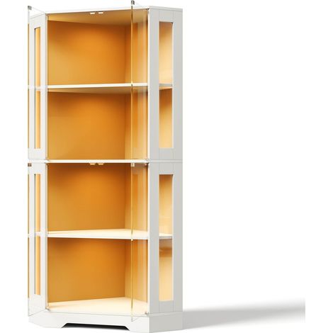 GagaVaisselier 165 cm LED, prise, range-bouteilles (1/5)