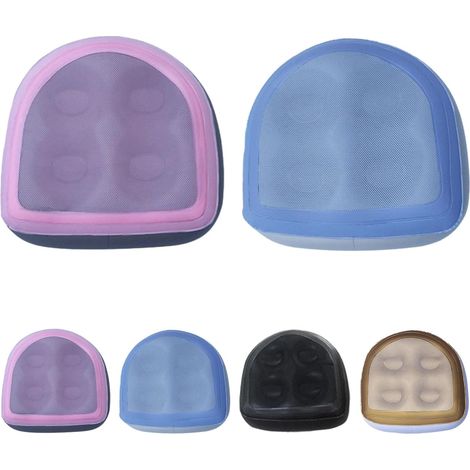 Sièges à Bains à remous gonflables, Siège de Bain à remous, Sage de Booster Gonflable, Booster Souchet Gonflable 18.5x14.6x6in Spa et Dos Confortables pour la Maison (1/5)