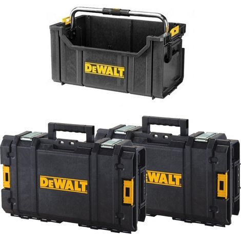 Dewalt DWST1-75654 Toughsystem Open Tote Tool & X2 Dewalt DS150 Storage Case (1/5)