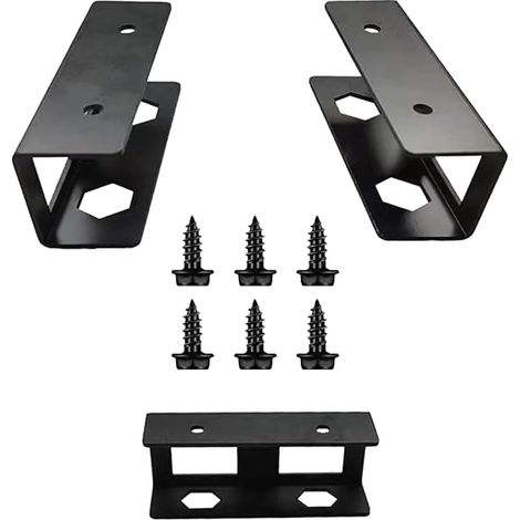 Support sous le bureau pour ordinateur portable, support pour ordinateur portable, support de rangement pour ordinateur portable – Support de rangement pour boîtiers Smart TV, console de jeu fine, ord (1/5)