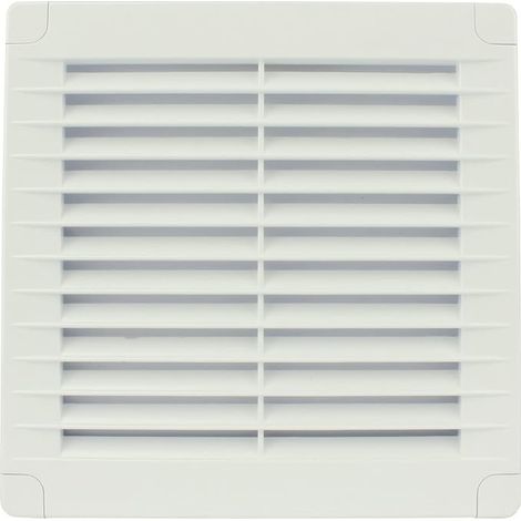 Rectangular Plastic Air Vent Grille 150mm x 150mm White (1/3)
