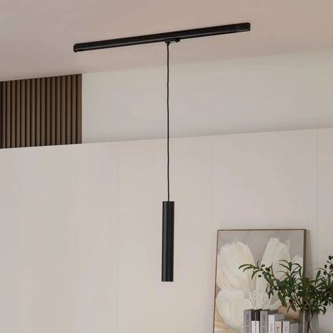[GEBRAUCHT] B-Ware Arcchio Ejona Schienenleuchte Led Pendel Schwarz Dimmer Aluminium Schienensystem