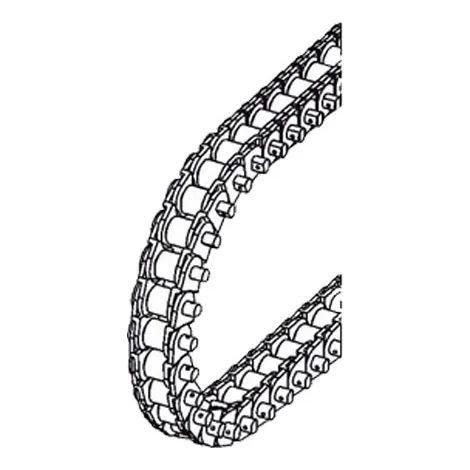 fadini chaîne à rouleaux 1/2" longueur 5m 2054l (1/3)