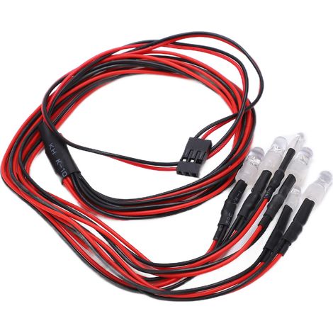 Phares LED haute luminosité pour voiture RC, robustes, durables et conçus pour les voitures de drift miniatures. (1/5)