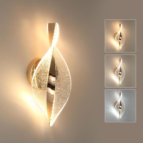LED Wall Light, 10W 2000LM Dimmable Modern Wall Lamp (1/5)