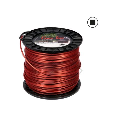 Bobina 2 Kg filo per decespugliatore COEX LINE quadra Ø 4,5 mm lunghezza 104 m