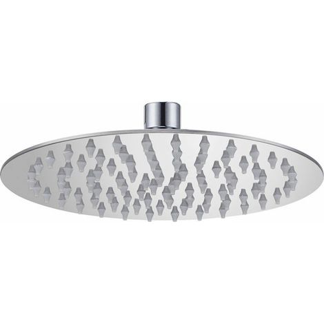 Douche de Tête , Douchette Pomme Pluie Ronde, 20x20 cm, Acier (1/5)