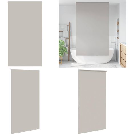 vidaXL Store enrouleur de douche 140x240 cm largeur du tissu 136 cm (1/5)