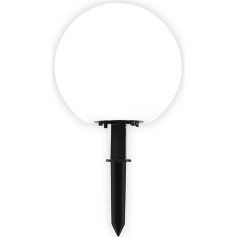 Boule décorative d'extérieur avec piquet de terre pour jardin, diamètre 20 cm - PANGIVO (1/5)